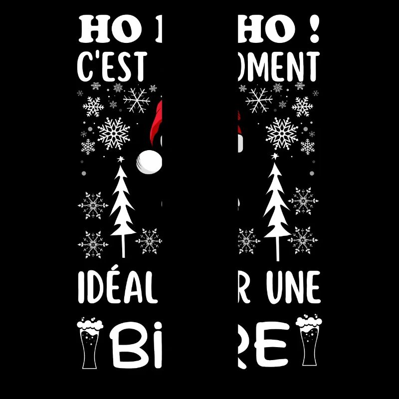 Père Noël moment idéal pour une bière