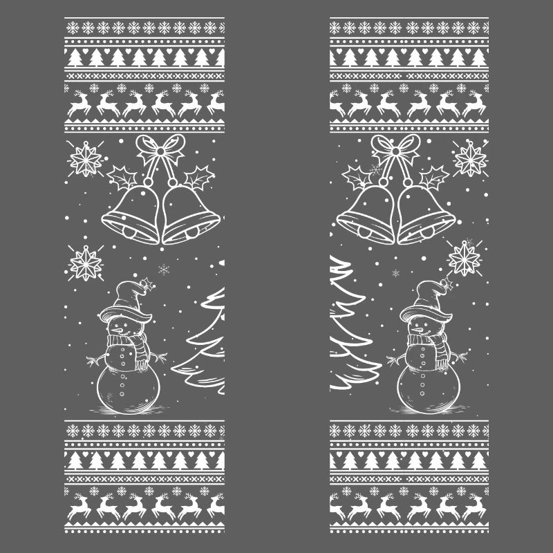 Snowman Christmas Pattern