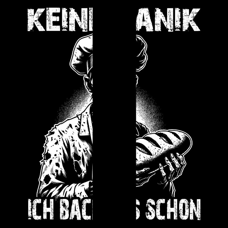 Zombie Bäcker gruseliger Bäcker