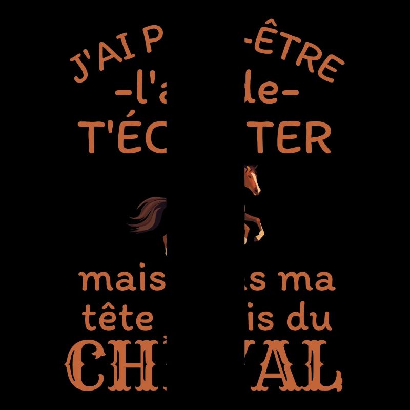 Humour Cheval cavalier cavalière