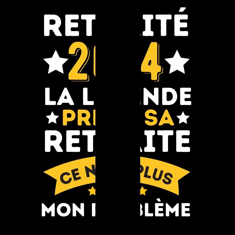 Retraité 2024 légende