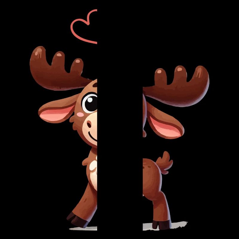 Moose Comic Love