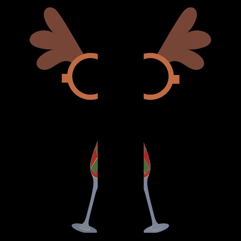 Weihnachtsdesign-Geschenkidee-Feier