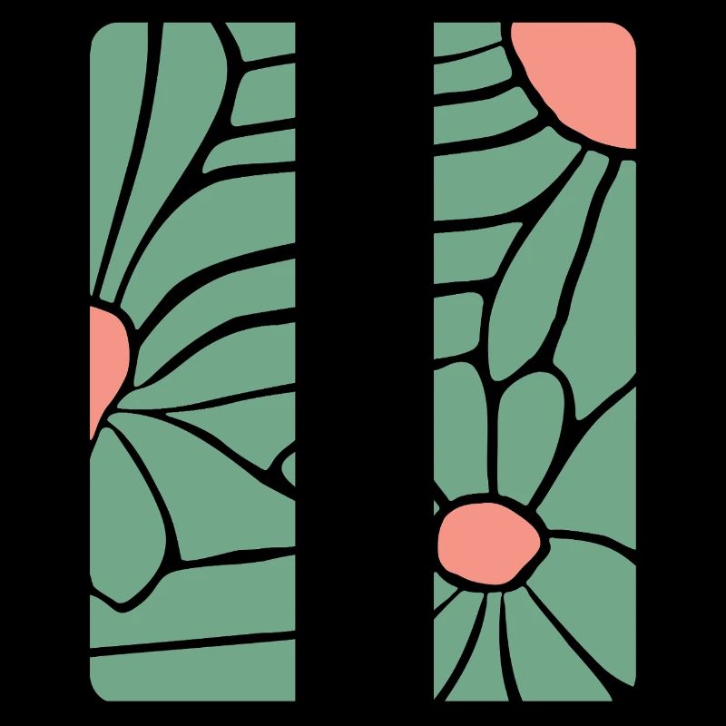 Abstrait Floral Boho