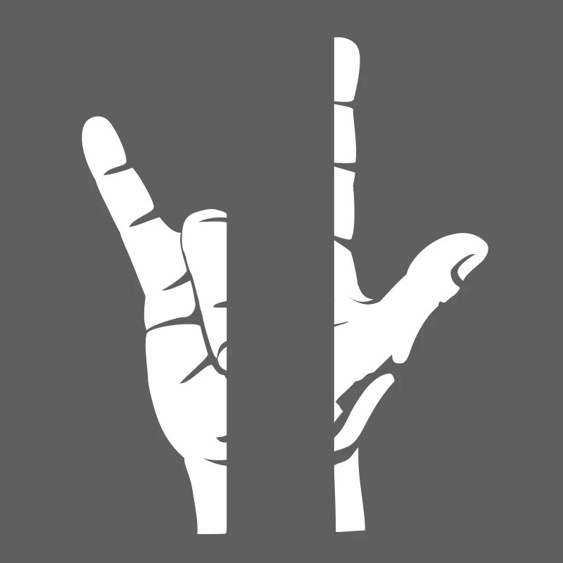 Devil Rock Hand - Pommesgabel (short) 1c