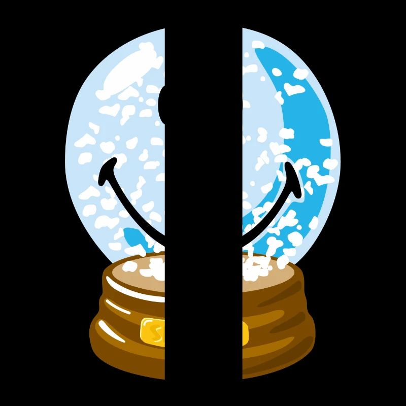 Smiley Snow Globe