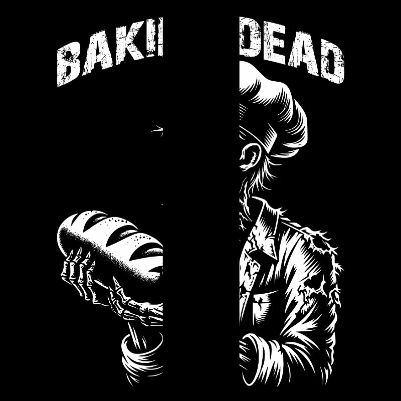 Baking Dead Zombie Bäcker gruseliger Bäcker