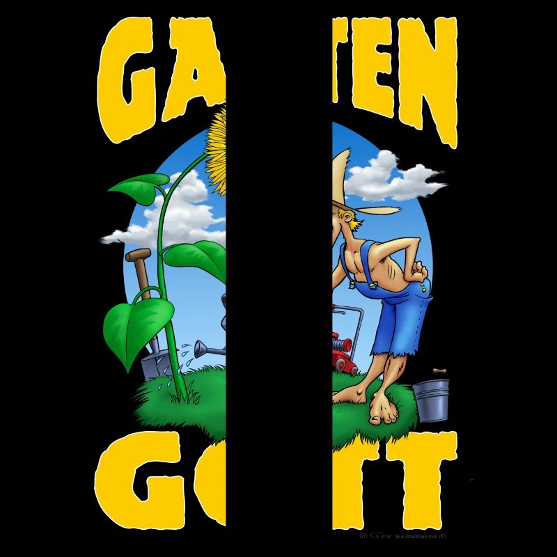 Garten Gott Sonnenblume no problem RAHMENLOS