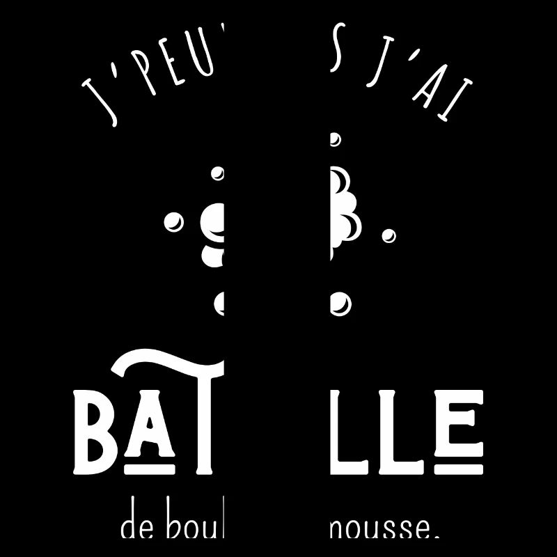 J’peux pas j’ai bataille de boules de mousse