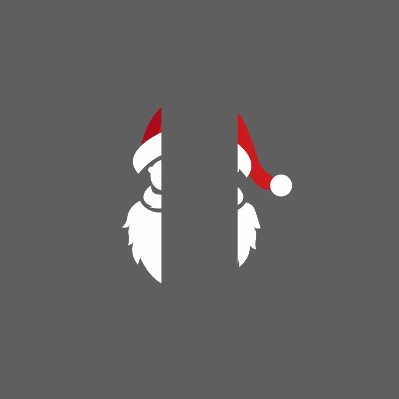 Stylischer Weihnachtsmann