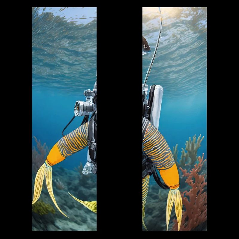 Fish in a diving suit 3