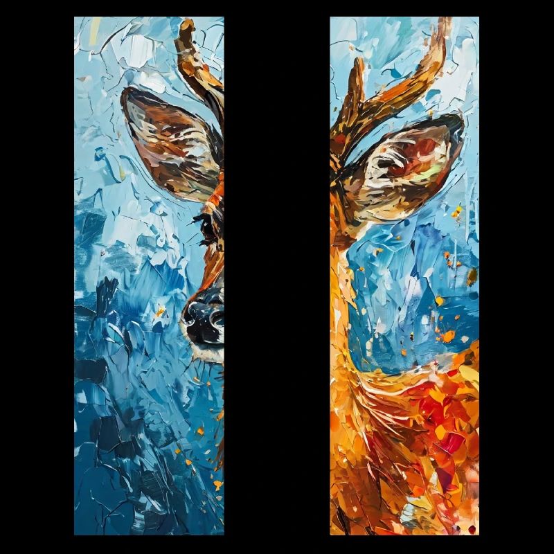 Bild des Hirsches