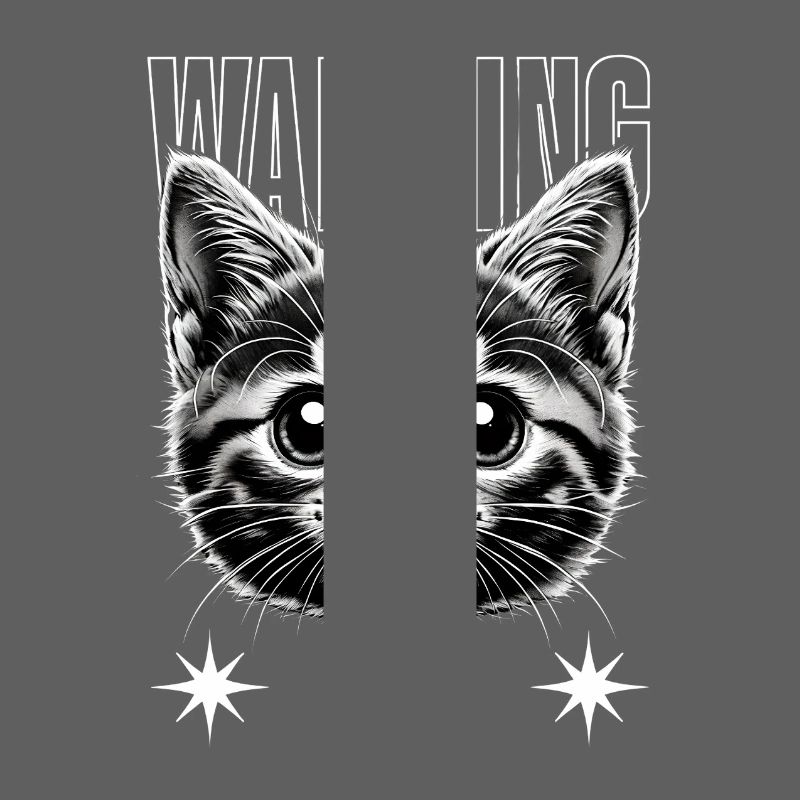 Warning Cat Cute Gift