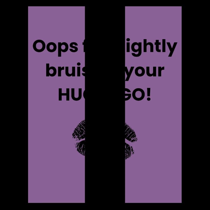Oops for slightly bruising your HUGE EGO