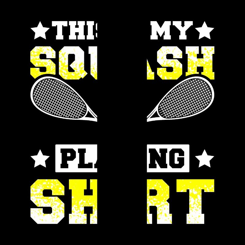 This is my squash playing