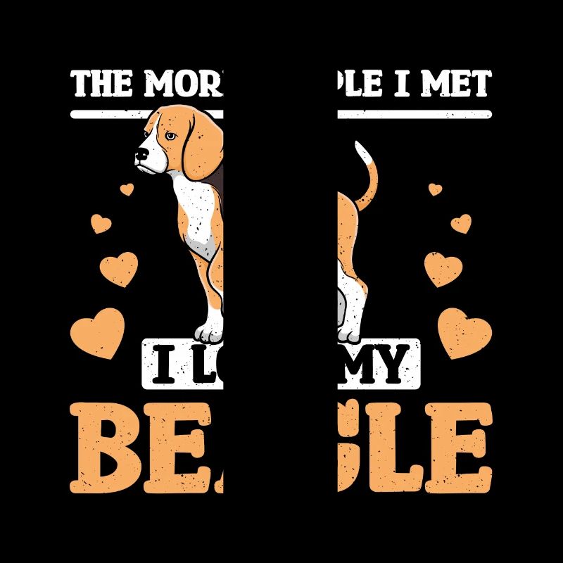 Plus je rencontrais de gens, plus j’aime mon beagle