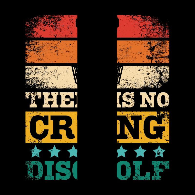 There is no crying in disc golf