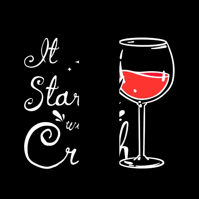 It starts with a crush wine making