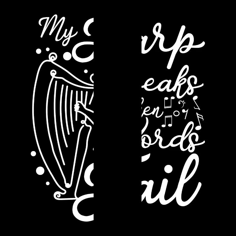My harp speaks when words fail