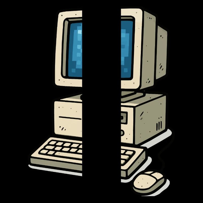 Computer vecchia scuola