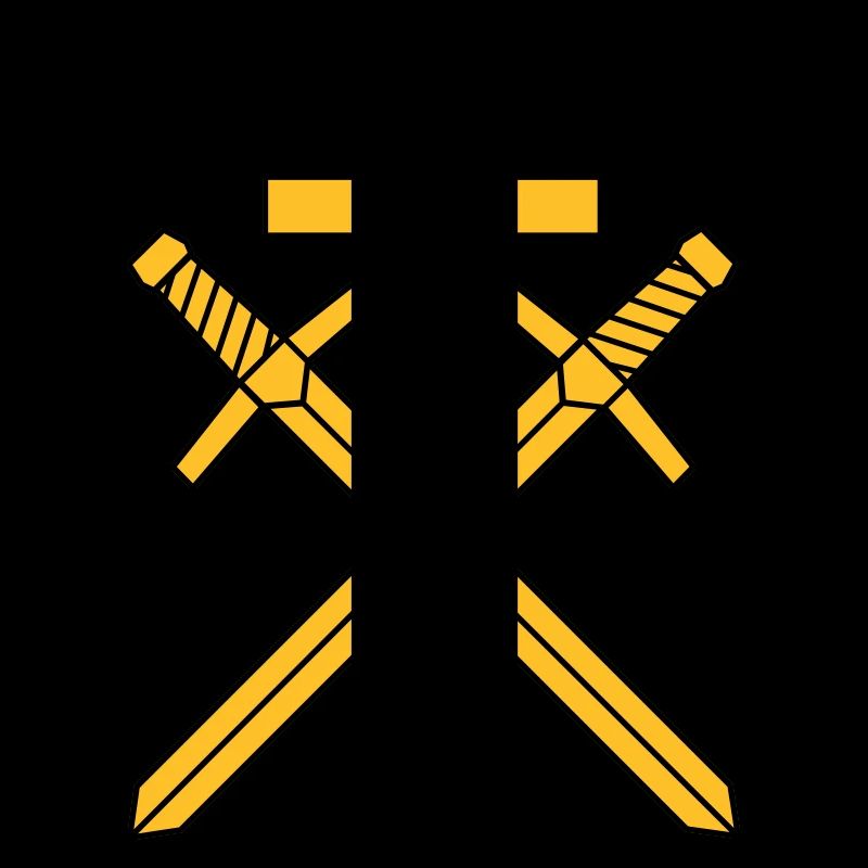 Croix et épées