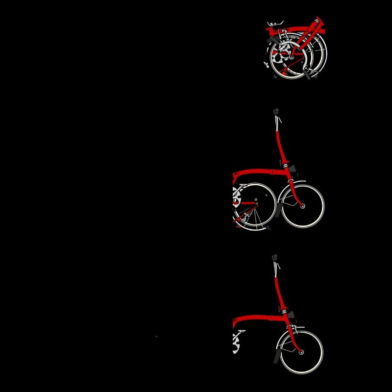 J'aime mon pliant Brompton vélo