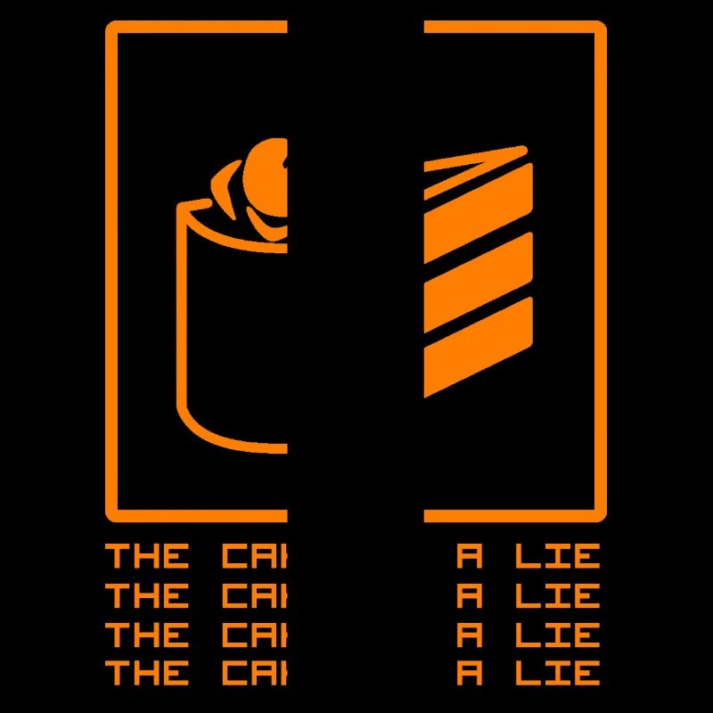 THE CAKE IS A LIE