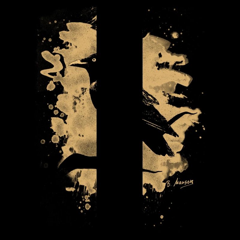 Crow bleached - natural