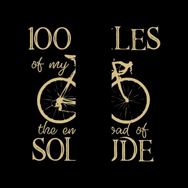 100 miles de mon vélo la route vide de la solitude