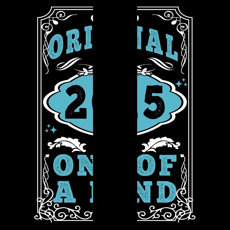 Original 2015 Vintage retro. Tshirt anniversaire 2