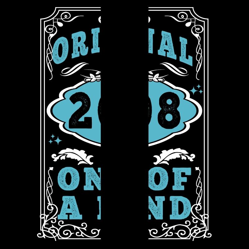 Original 2008 Vintage Retro. Birthday Tshirt 2