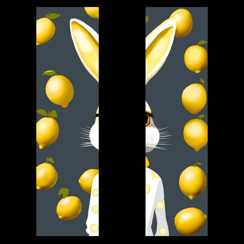 Lapin aux agrumes, éclat de citron