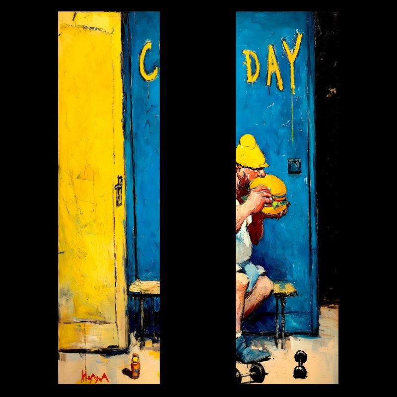 "Cheat Day" by van Gogh