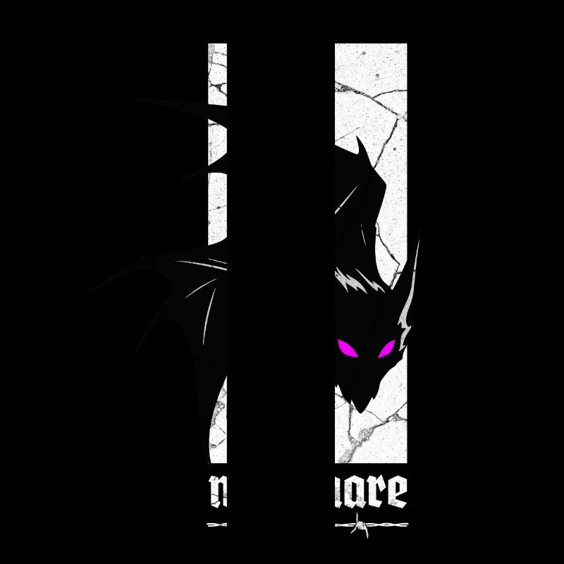 Nightmare Bat – Gothic Horror Vampire Creature Art