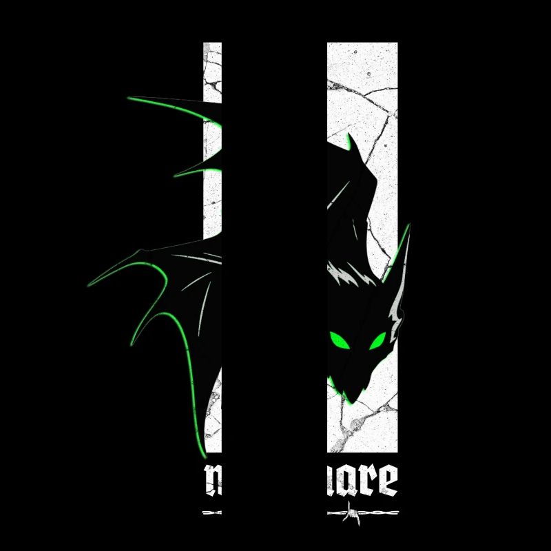 Nightmare Bat – Horreur gothique Vampire Creature Art