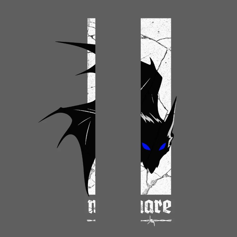 Nightmare Bat – Gothic Horror Vampire Creature Art