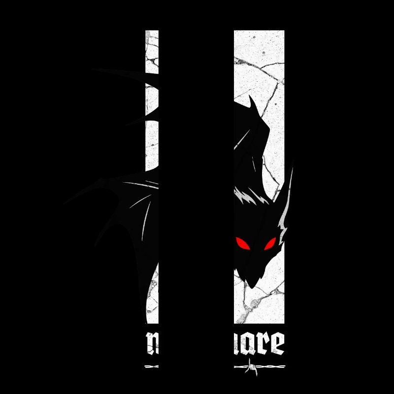 Nightmare Bat – Gothic Horror Vampire Creature Art