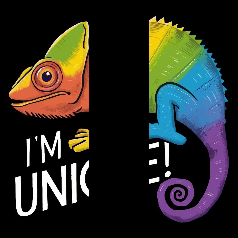 lebendiges Chamäleon "I'm Unique!"