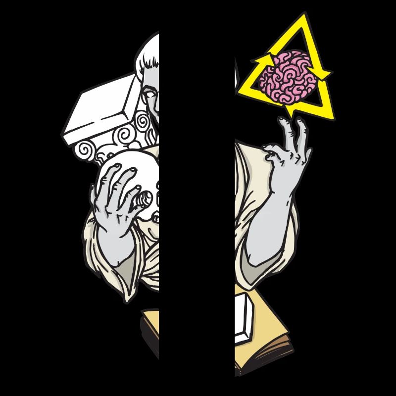 Statue skull victory column