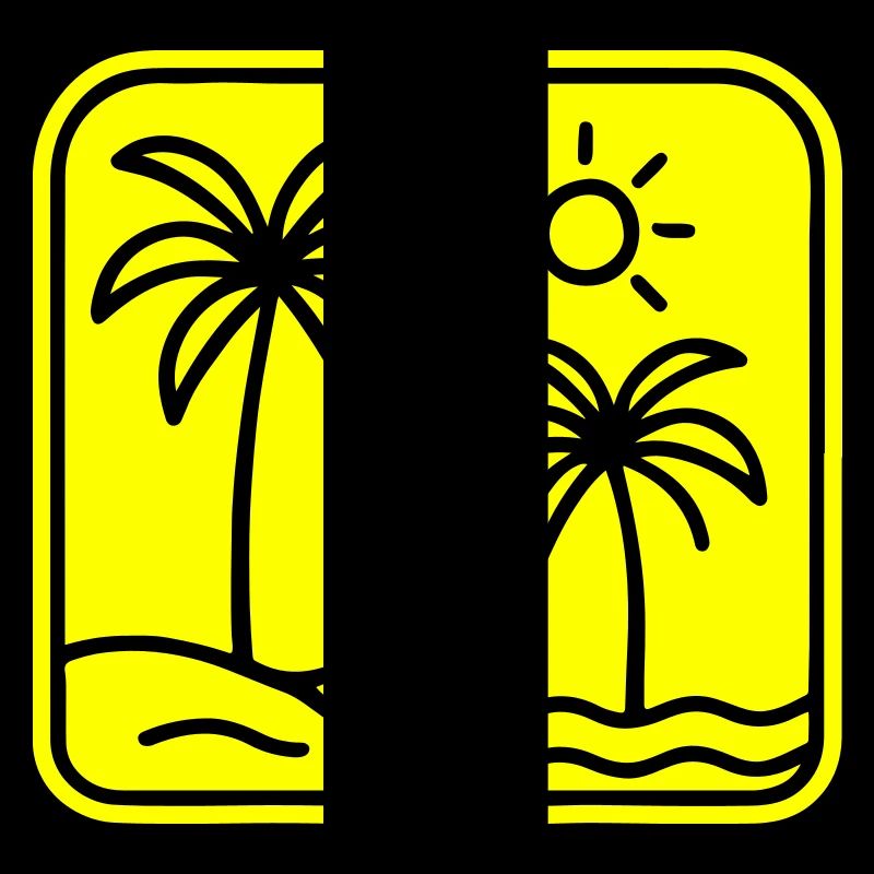 Plage de Palm Trees