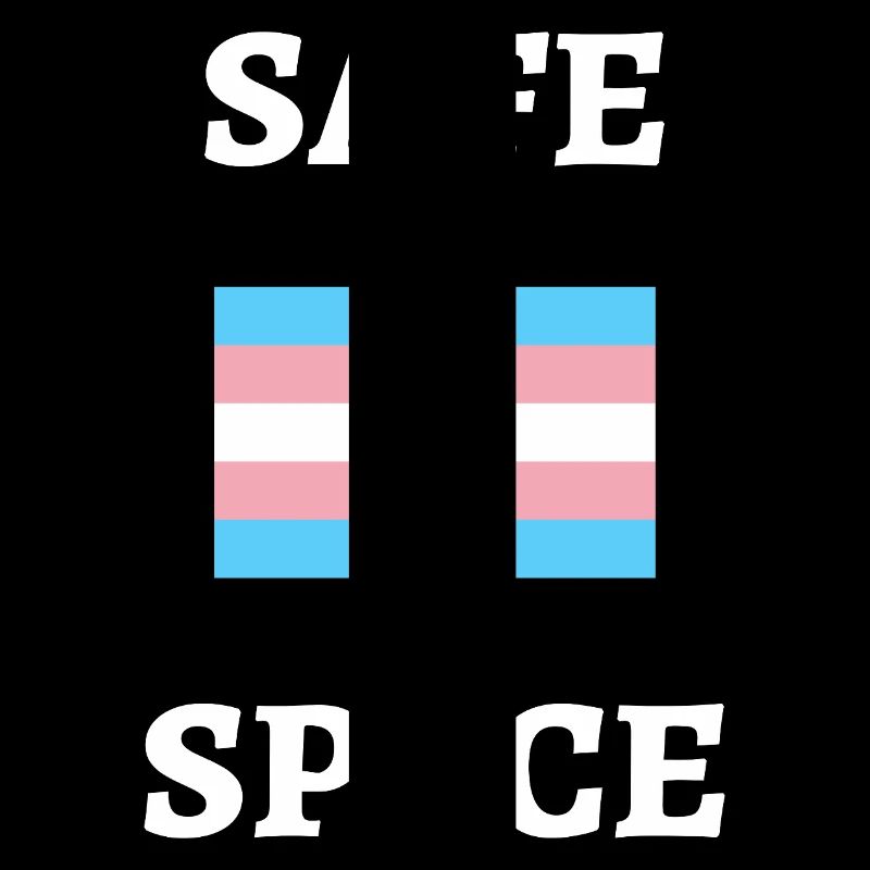 SAFE SPACE TRANS FLAG