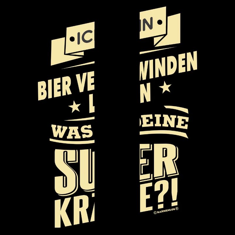 Superkräfte Bier verschwinden lassen -