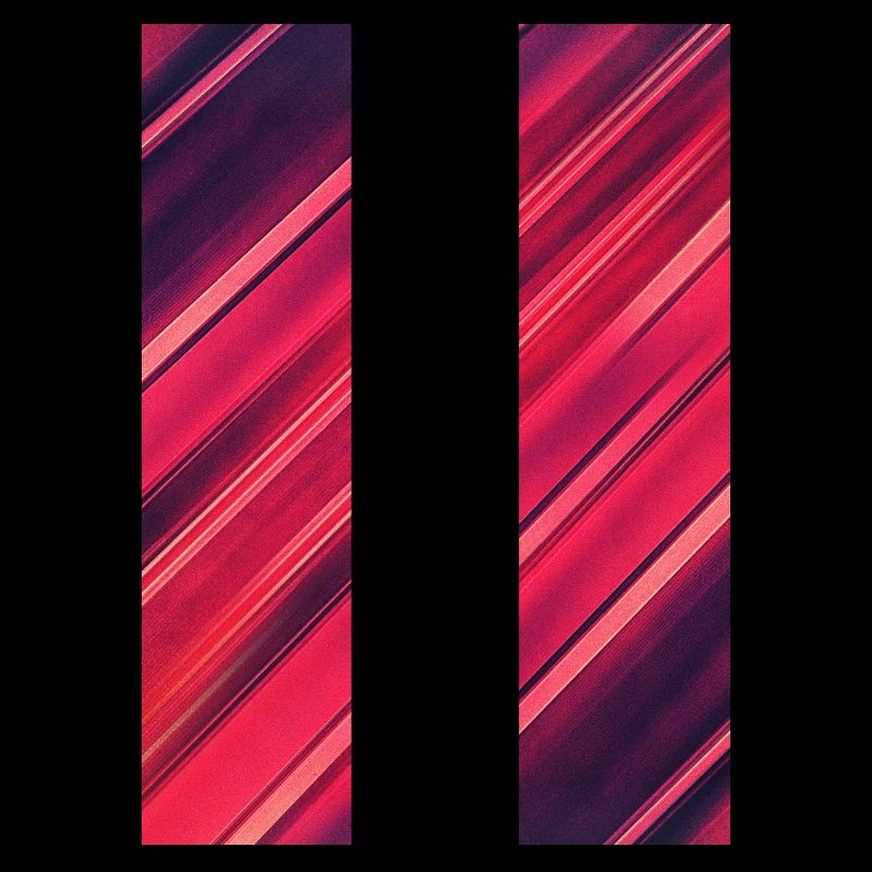 Abstract minimal texture (red/black) - Phone case