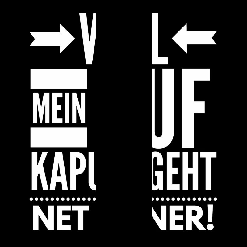Weil mein Ruf kaputt geht, net deiner!