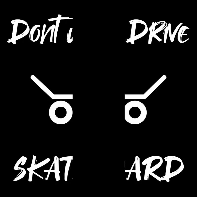 Skateboard - Don't Walk Drive Skateboard