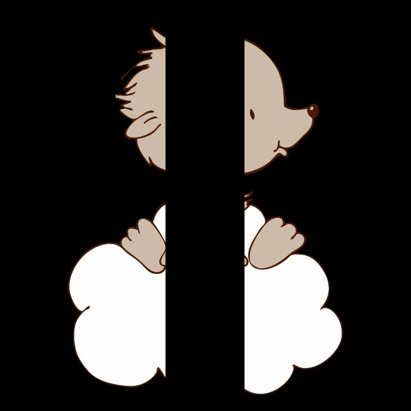 Hérisson de bébé sur un nuage