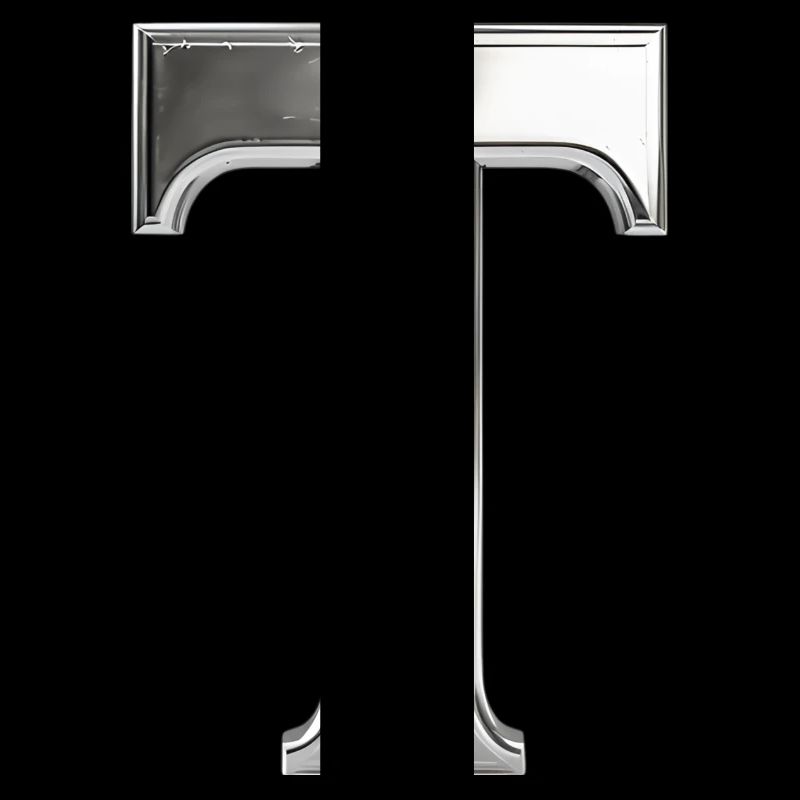Chrome ,, T " Metallic