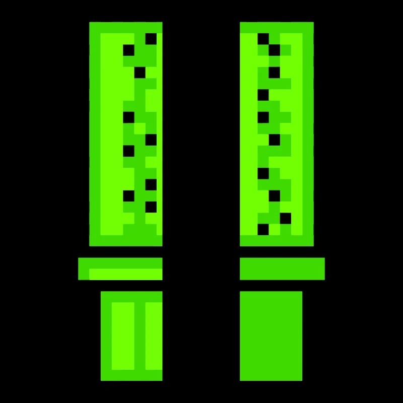 Cactus Cactus Rétro Jeu Vidéo Pot De Fleur Pixel