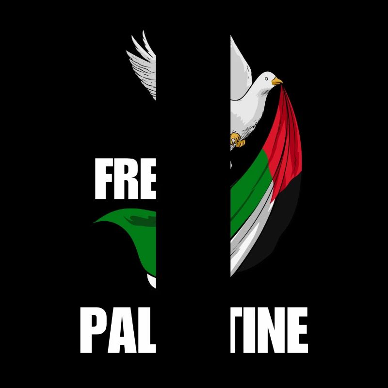 Free Palestine Design – Déclaration pour la paix