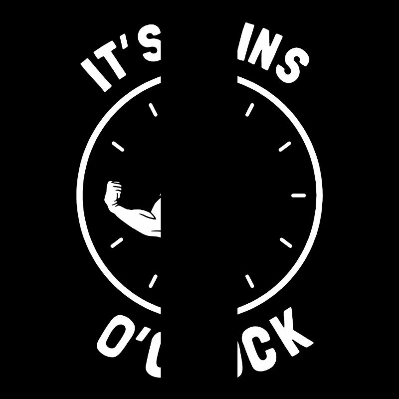 Bodybuilder It's Gains O'Clock